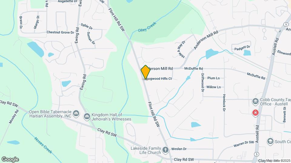 2549 Dogwood Hills Ct Map and Location Details