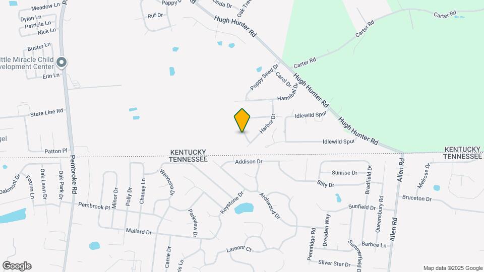 1913 Timberline Cir Map and Location Details