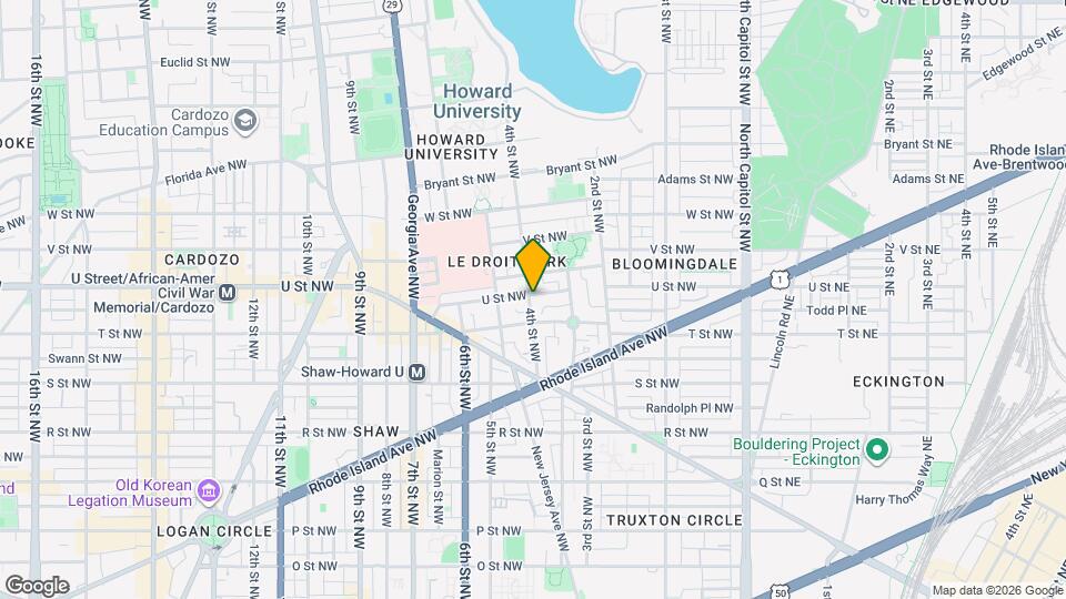 1925 4th St NW, Unit unit. 2 Mapa y Detalles de la Ubicación