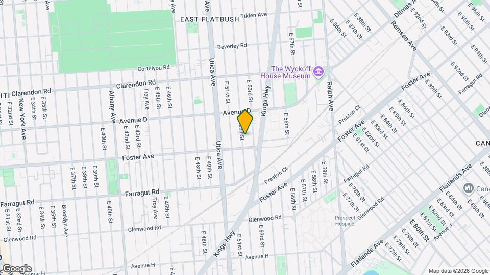 805 E 52nd St Mapa y Detalles de la Ubicación