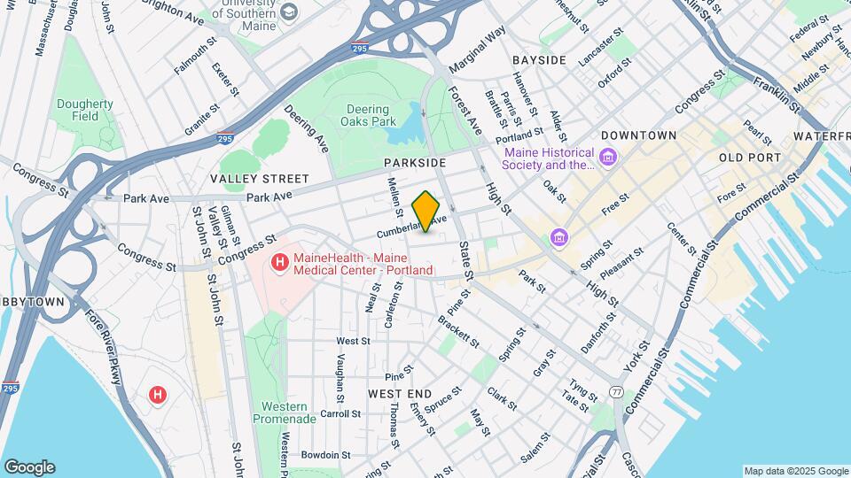 59 Deering St Map and Location Details
