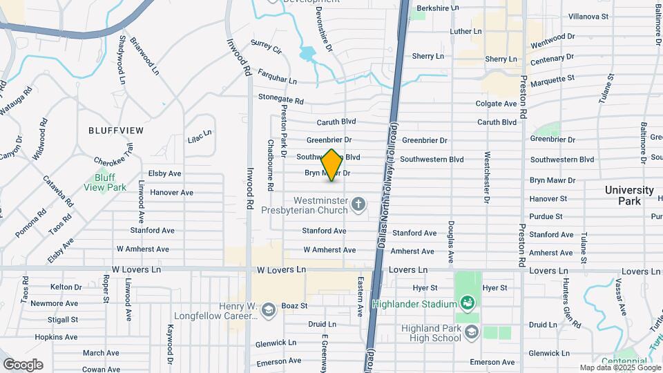 5635 Hanover Ave Map and Location Details