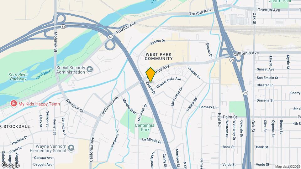 5080 Easton Dr Map and Location Details