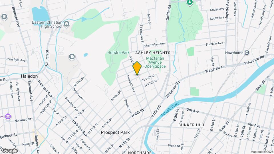 140 Westervelt Ave Map and Location Details