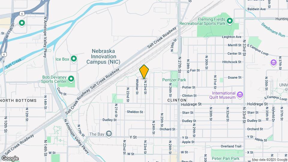 1737 N 23rd St Map and Location Details