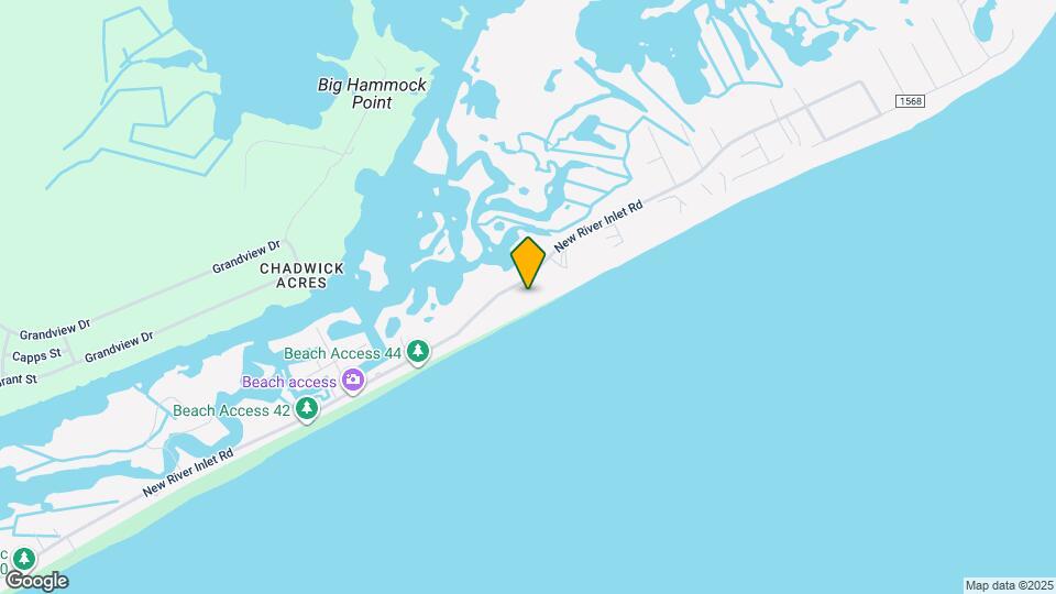 1822 New River Inlet Rd Map and Location Details