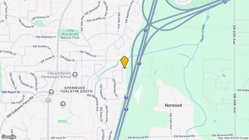 8342 SW Tygh Loop Map and Location Details