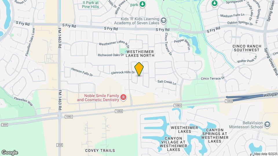 6415 Virginia Fields Dr Map and Location Details