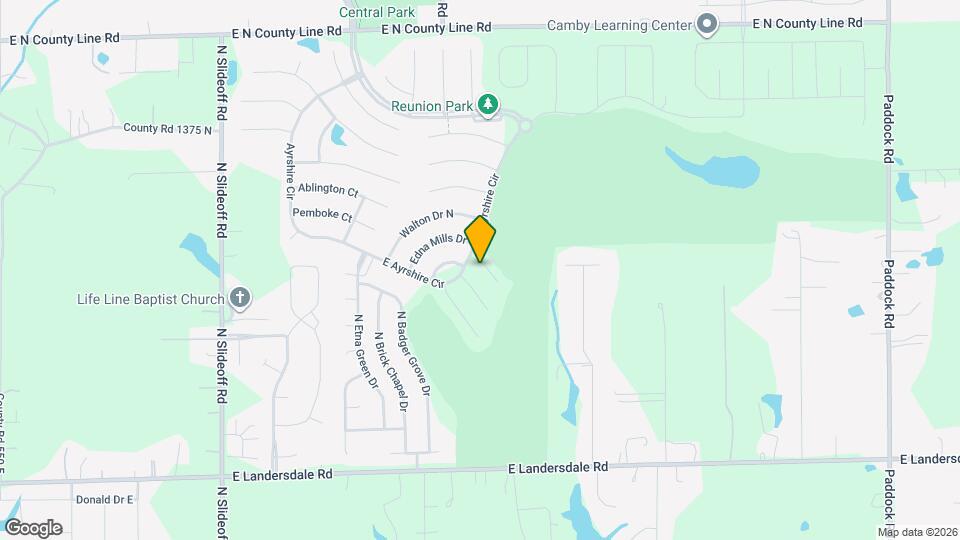 13460 N Cedar Grove Ct Map and Location Details