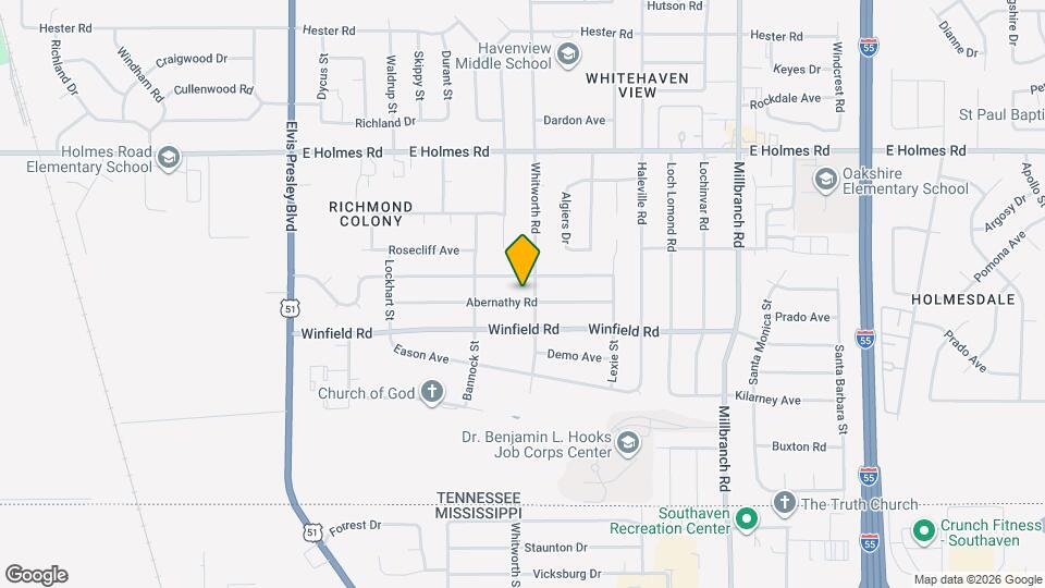 1430 Abernathy Rd Map and Location Details