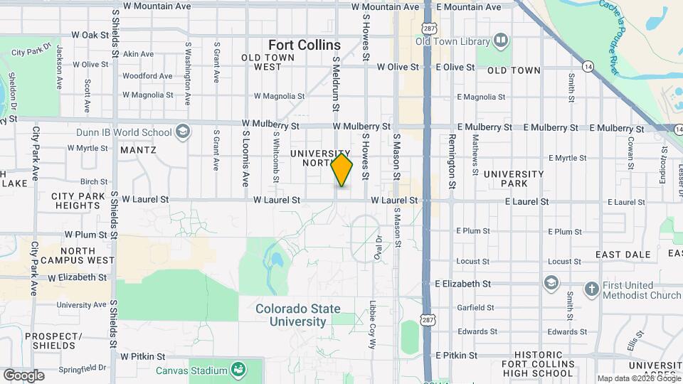 644 S Meldrum St Map and Location Details