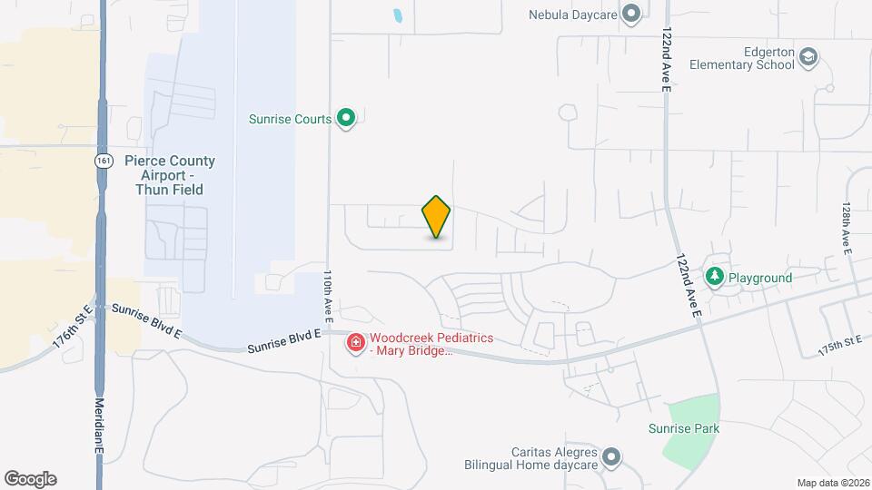 11311 172nd St E, Unit 332 Map and Location Details