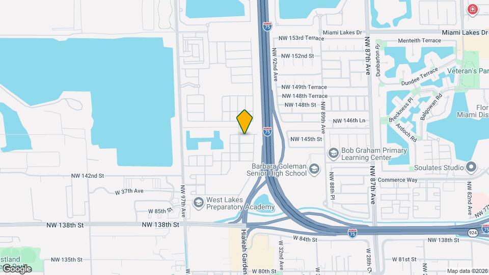 3344 W 91st Terrace Map and Location Details