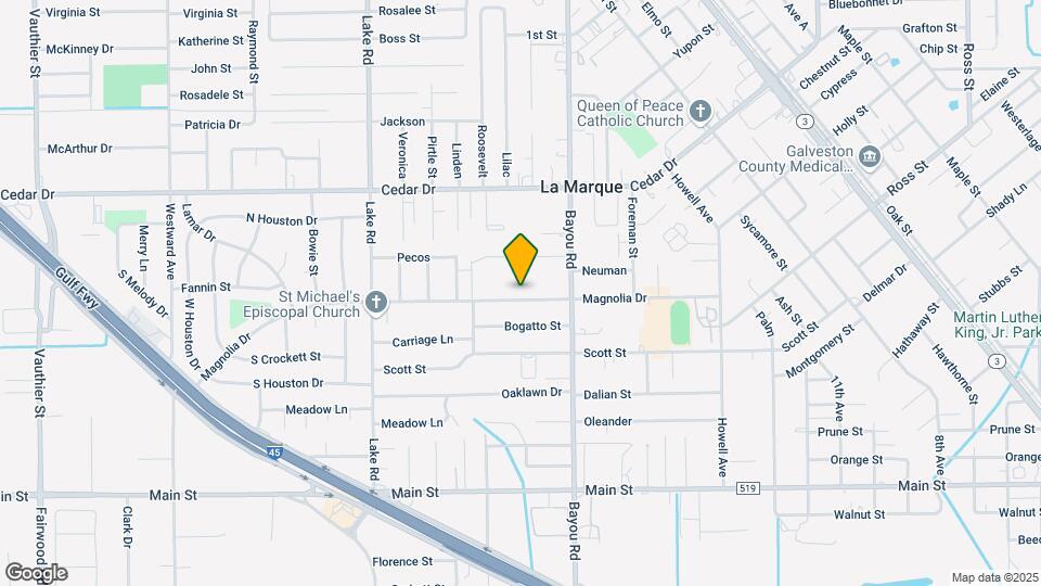 2016 Magnolia Dr Map and Location Details