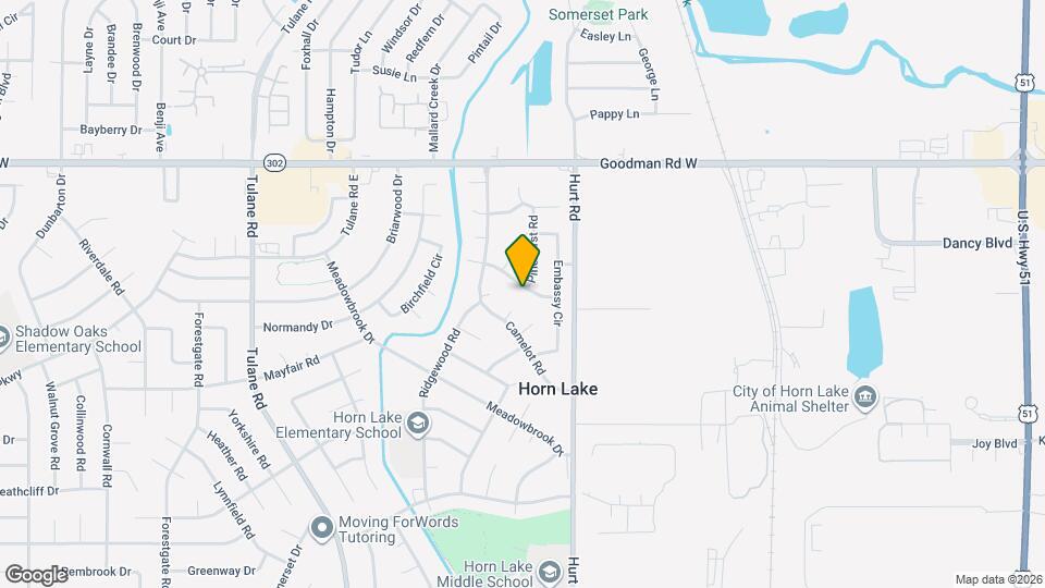 2575 Eastbrook Dr Map and Location Details