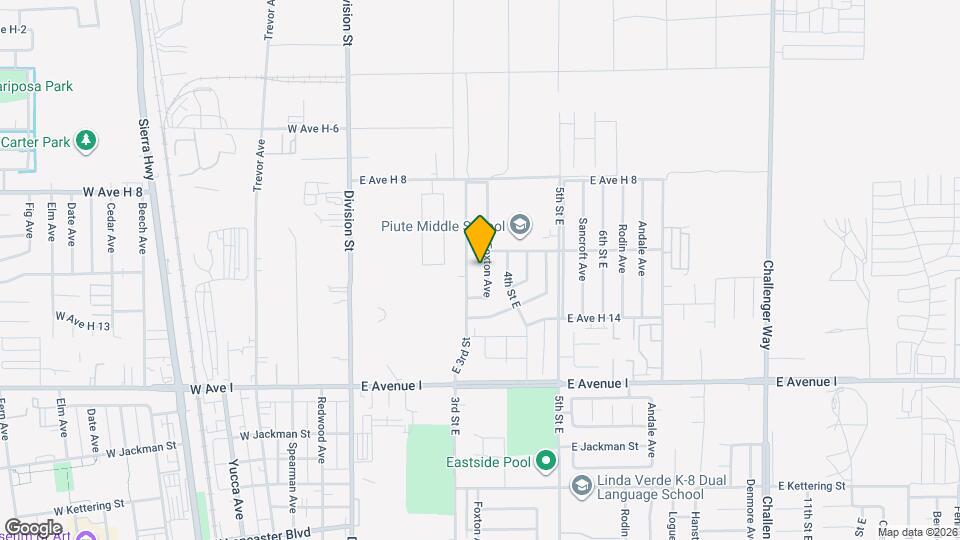 45463 Foxton Ave Mapa y Detalles de la Ubicación