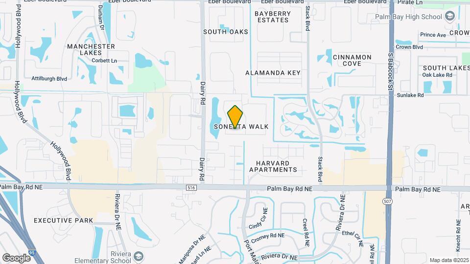1055 Luminary Cir Map and Location Details