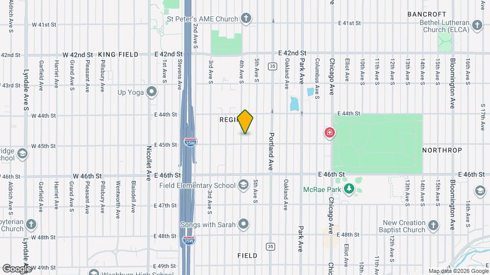 4449 4th Ave S Mapa y Detalles de la Ubicación