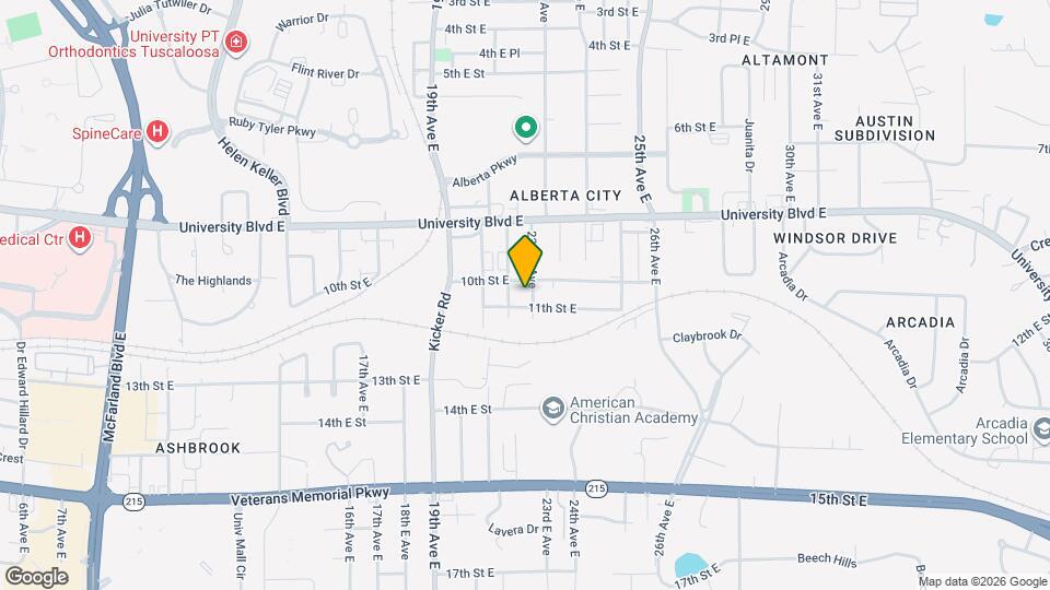 1010 23rd Ave E Map and Location Details