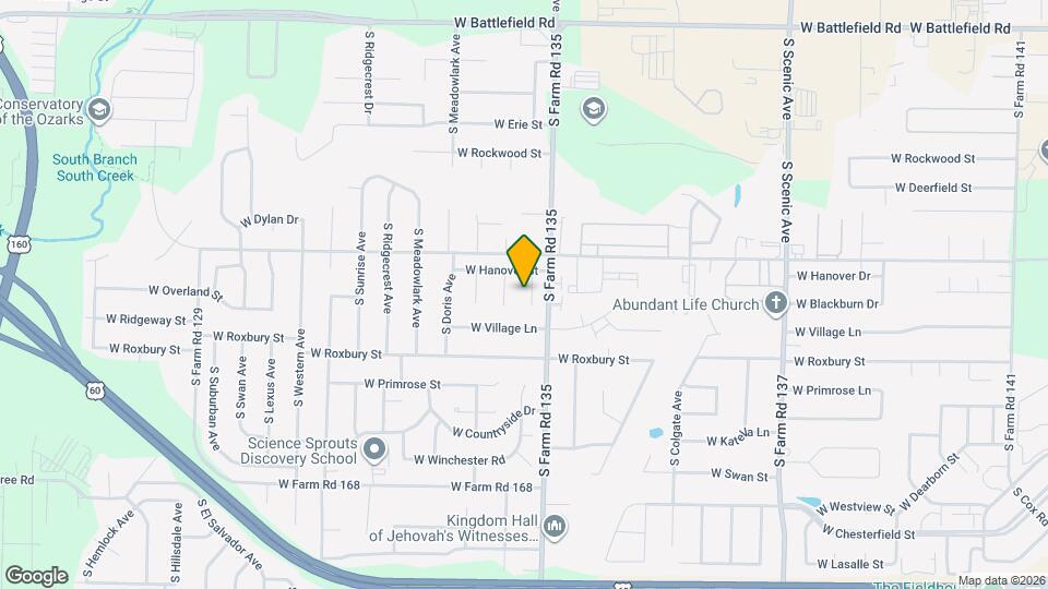 3467 S Christy Ct Map and Location Details