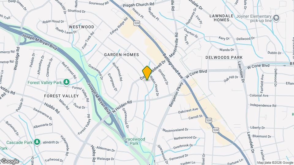 2616 Shady Lawn Dr Map and Location Details