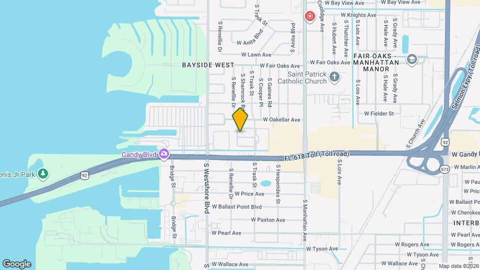 4611 W Villa Rosa St Map and Location Details