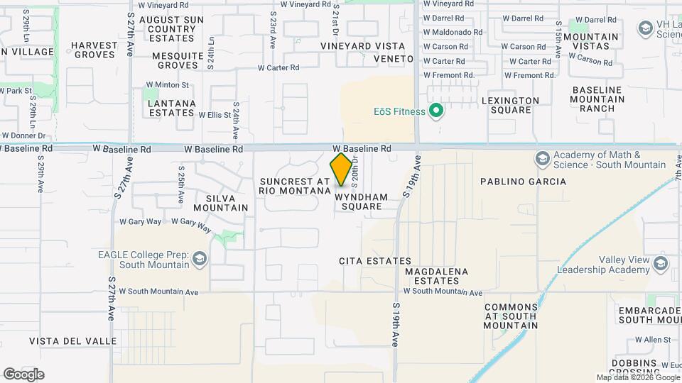 7809 S 20th Ln Map and Location Details