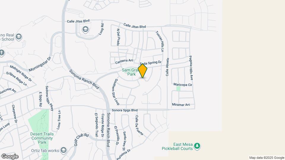 4214 Wildcat Canyon Dr Mapa y Detalles de la Ubicación