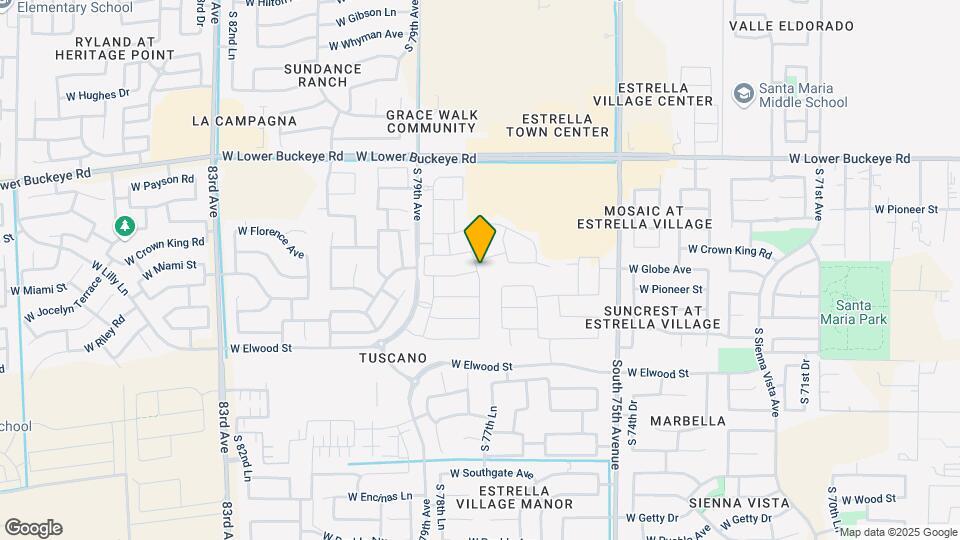 3217 S 77th Ln Map and Location Details