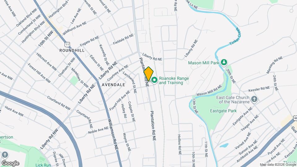 2205 Plantation Rd NE Map and Location Details