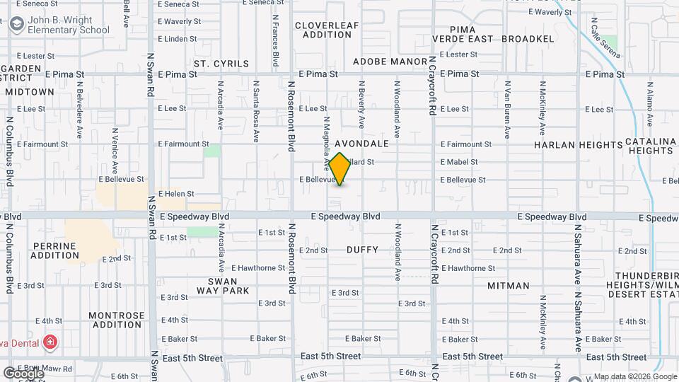 Casa de Caro Apartments Map and Location Details