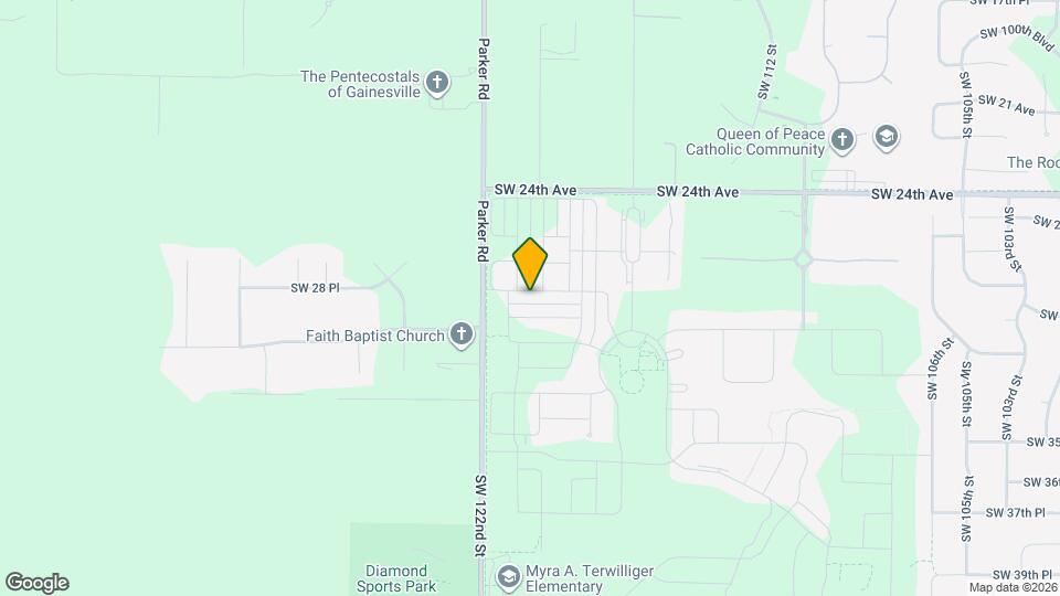 12037 SW 28th Ave Map and Location Details