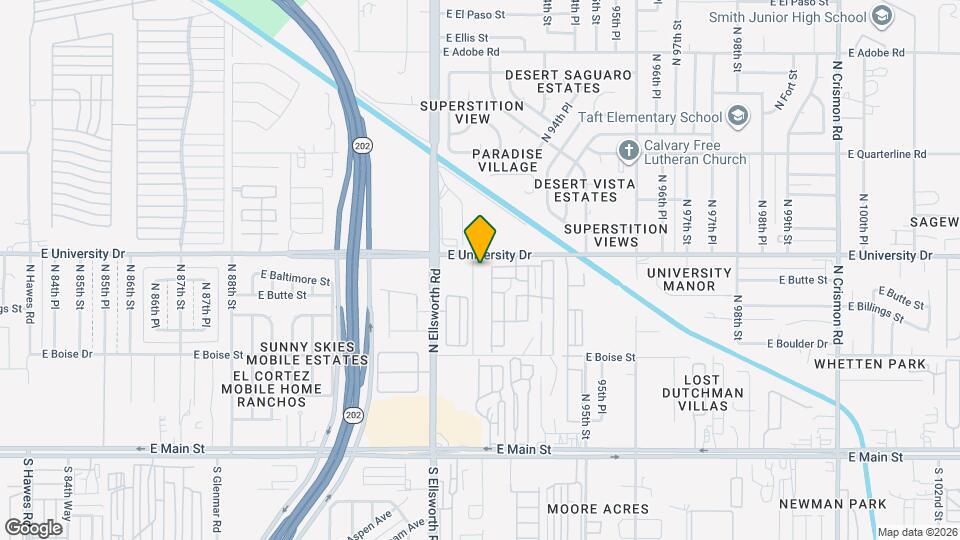 343 N 93rd St, Unit 2 Mapa y Detalles de la Ubicación