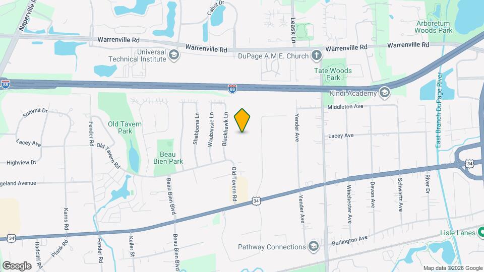 2300 Beau Monde Terrace Map and Location Details