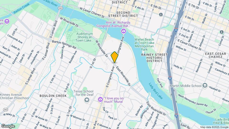 107 E Riverside Dr-Unit -76949-688 Map and Location Details