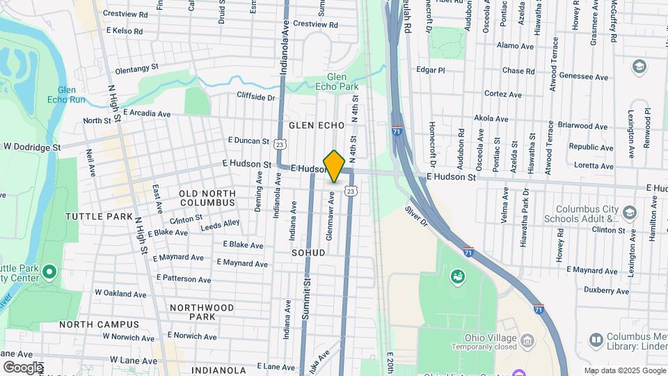 454 E Tompkins St Map and Location Details