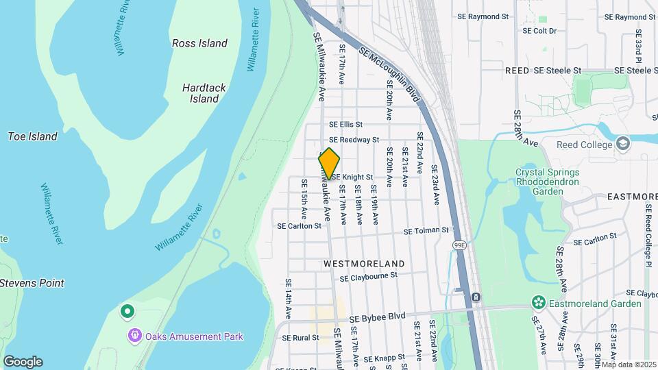 5902-5920 SE Milwaukie Ave Map and Location Details
