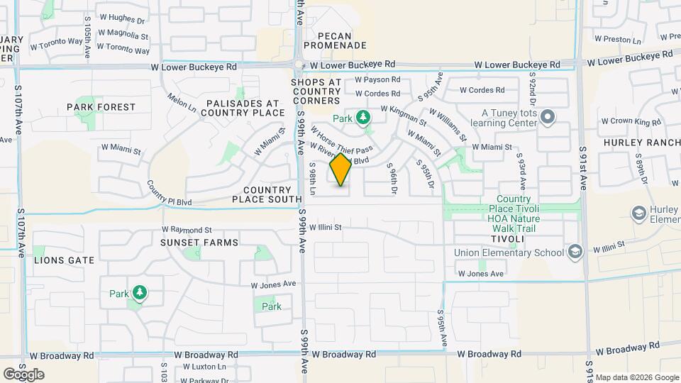 9740 W Heber Rd Mapa y Detalles de la Ubicación