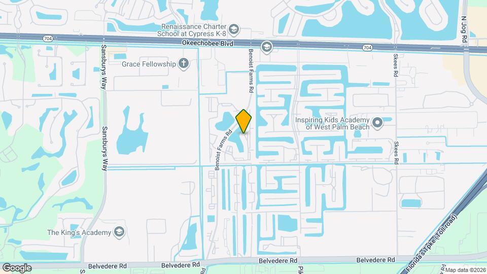 1517 Lake Crystal Dr, Unit E Mapa y Detalles de la Ubicación