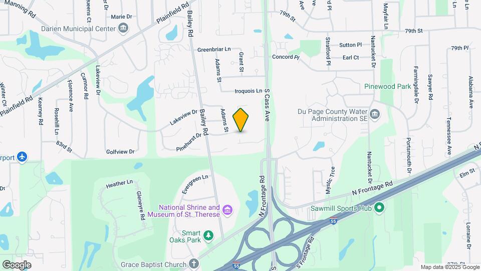 1315 Chapman Dr Map and Location Details