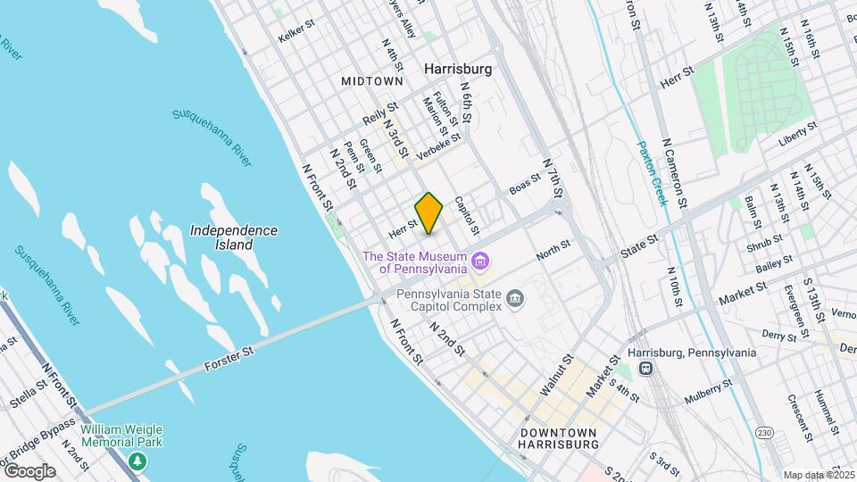 261-263 Boas St Mapa y Detalles de la Ubicación