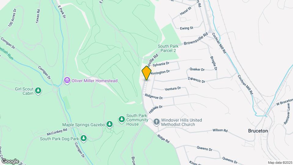 6509 Brownsville Rd Map and Location Details