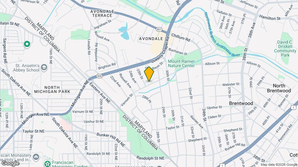 2502 Arundel Rd Rentals in Mount Rainier, MD