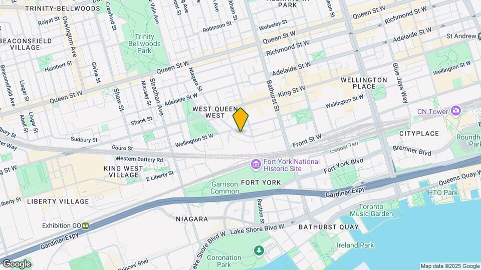 141 Niagara St Map and Location Details
