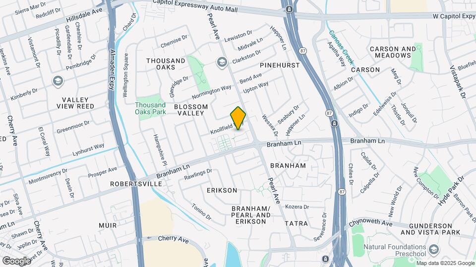 889 Canfield Ct Map and Location Details