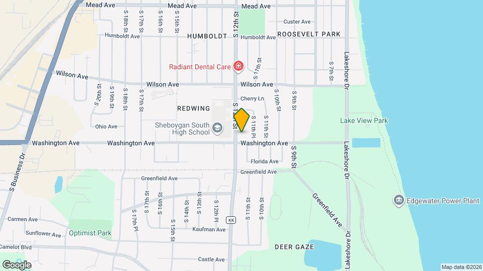 3307 South 12th Street Mapa y Detalles de la Ubicación