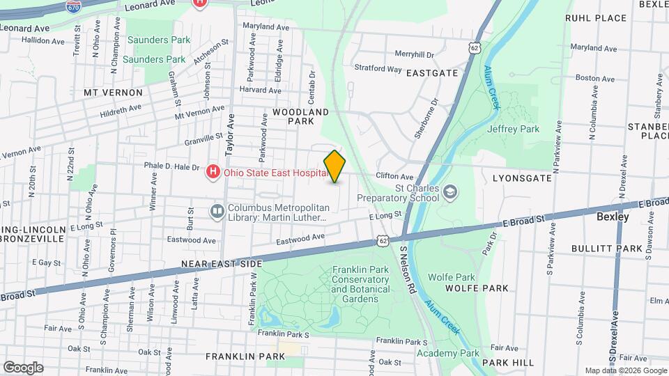 1738K E Long St Map and Location Details