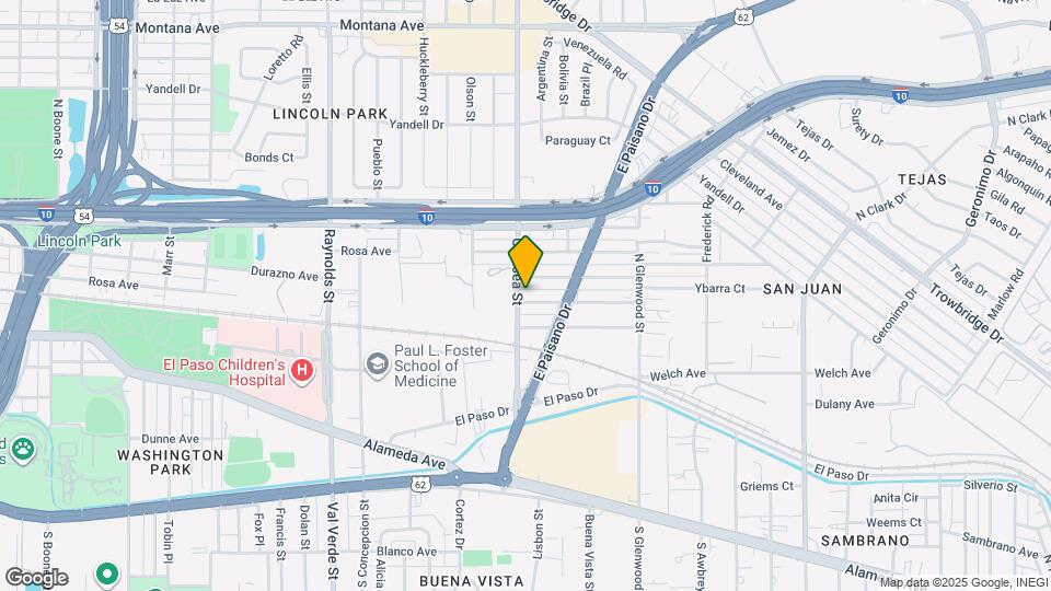 5409 Dailey Ave Map and Location Details