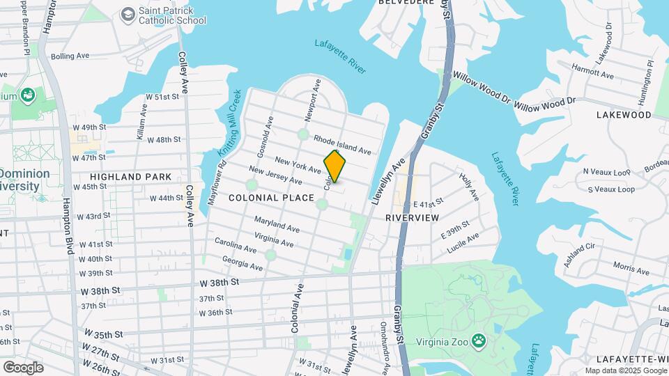 442 New Jersey Ave Map and Location Details