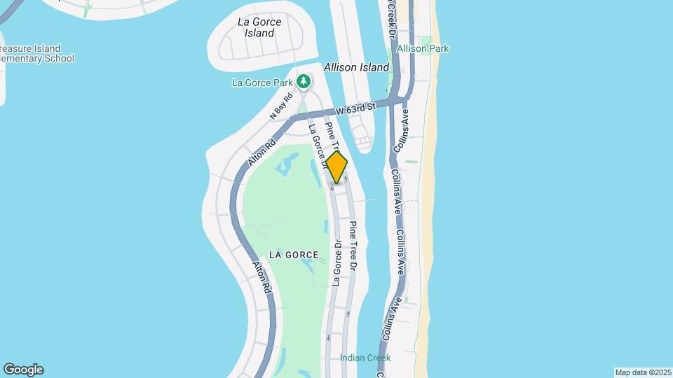 5915 La Gorce Dr Map and Location Details